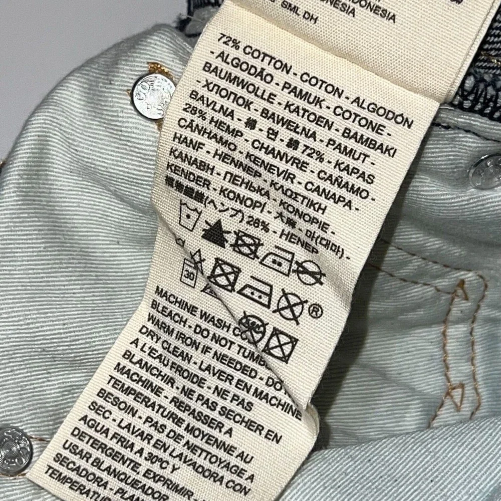 NEW LEVI'S WELLTHREAD Premium 551 Z Straight Fit Men's Denim Jeans Size 31/32 - Picture 10 of 11